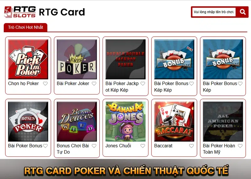 Game Bài KUWIN – Thế Giới Bài Online Đa Sảnh Thực Tế 11 RTG Card poker